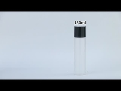 الزجاجة التجميلية المخصصة لـ PET 100ml-150ml مع غطاء دوار