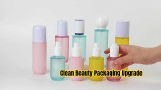 زجاجات مستحضرات التجميل الحديثة من PETG